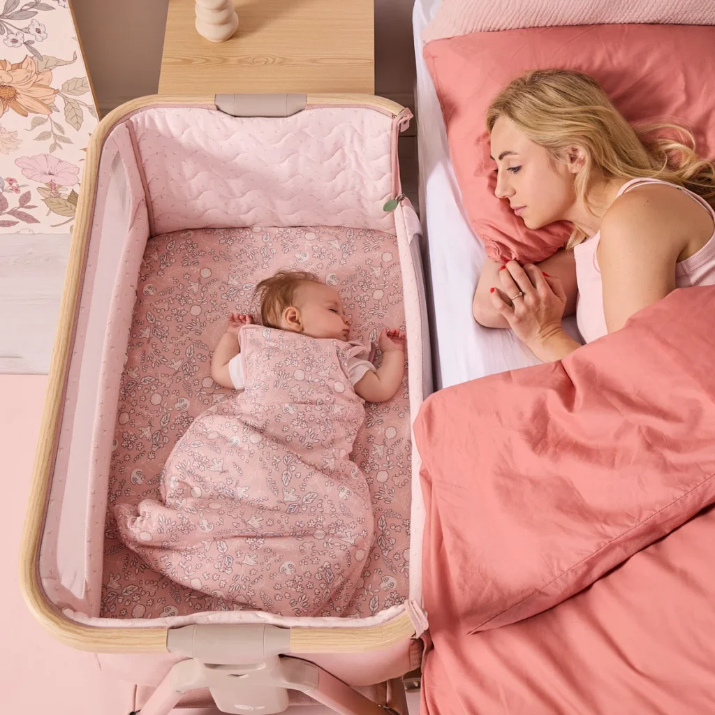 Tutti Bambini CoZee Air 2 mazuļu gultiņa krāsa Drifted Oak-Blush
