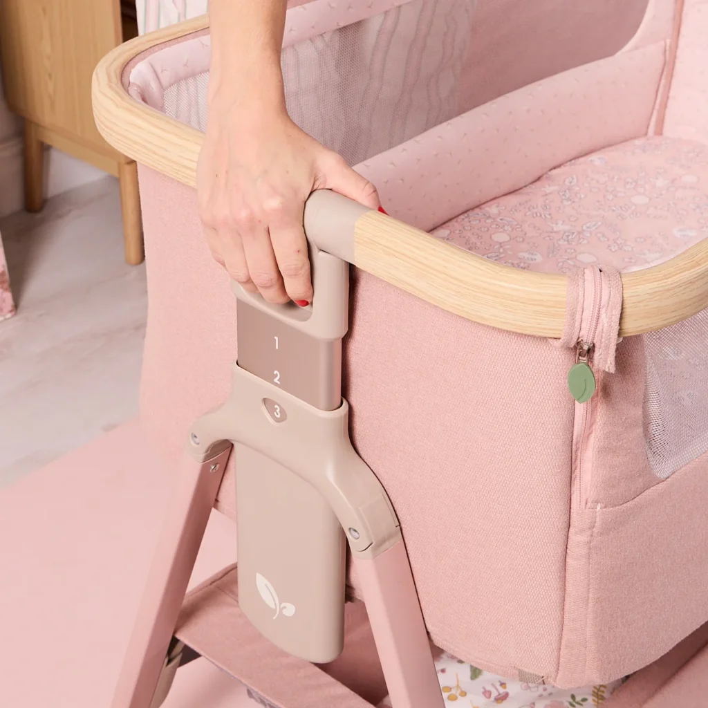 Tutti Bambini CoZee Air 2 mazuļu gultiņa krāsa Drifted Oak-Blush