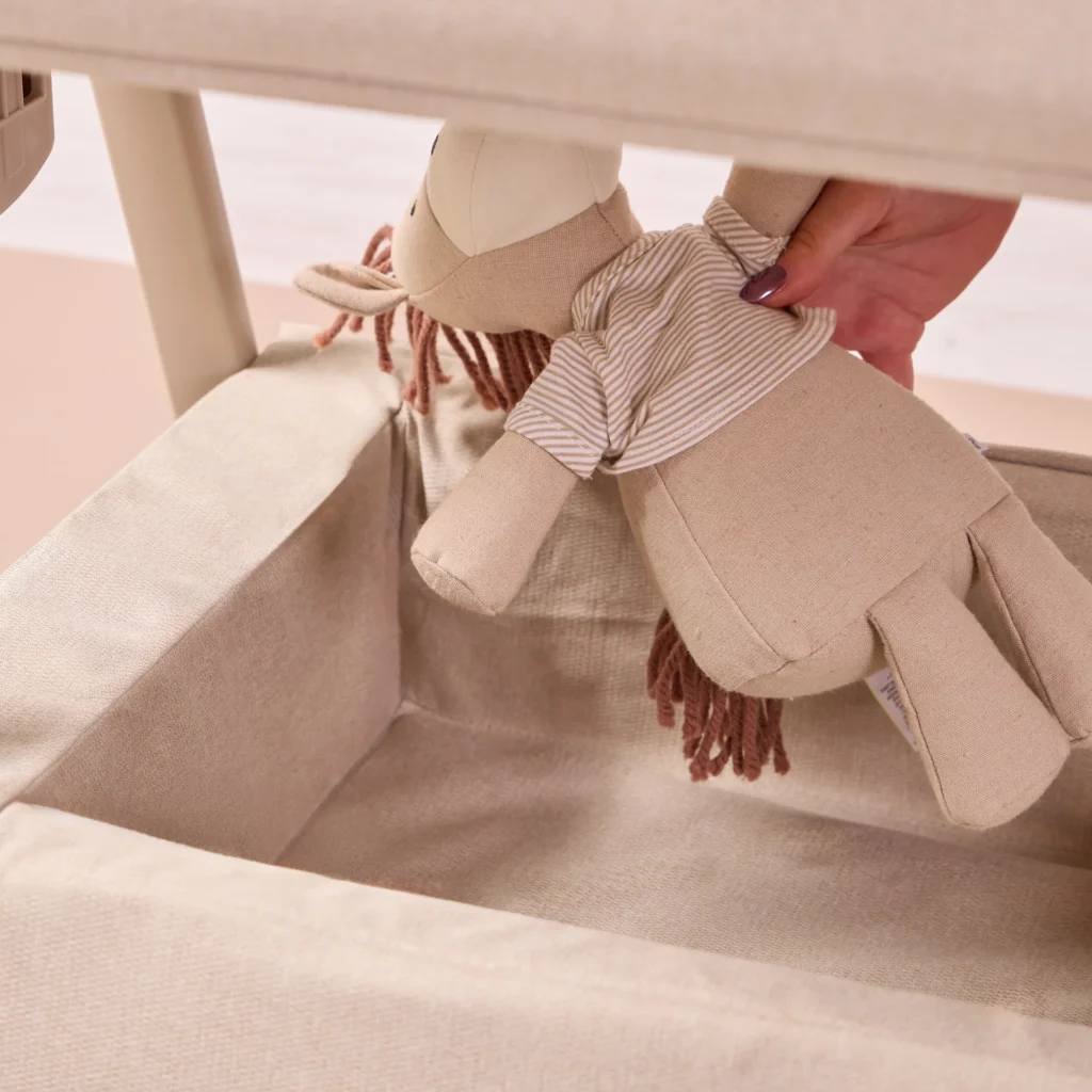 Tutti Bambini CoZee Air 2 mazuļu gultiņa krāsa Soft Walnut-Cocoa