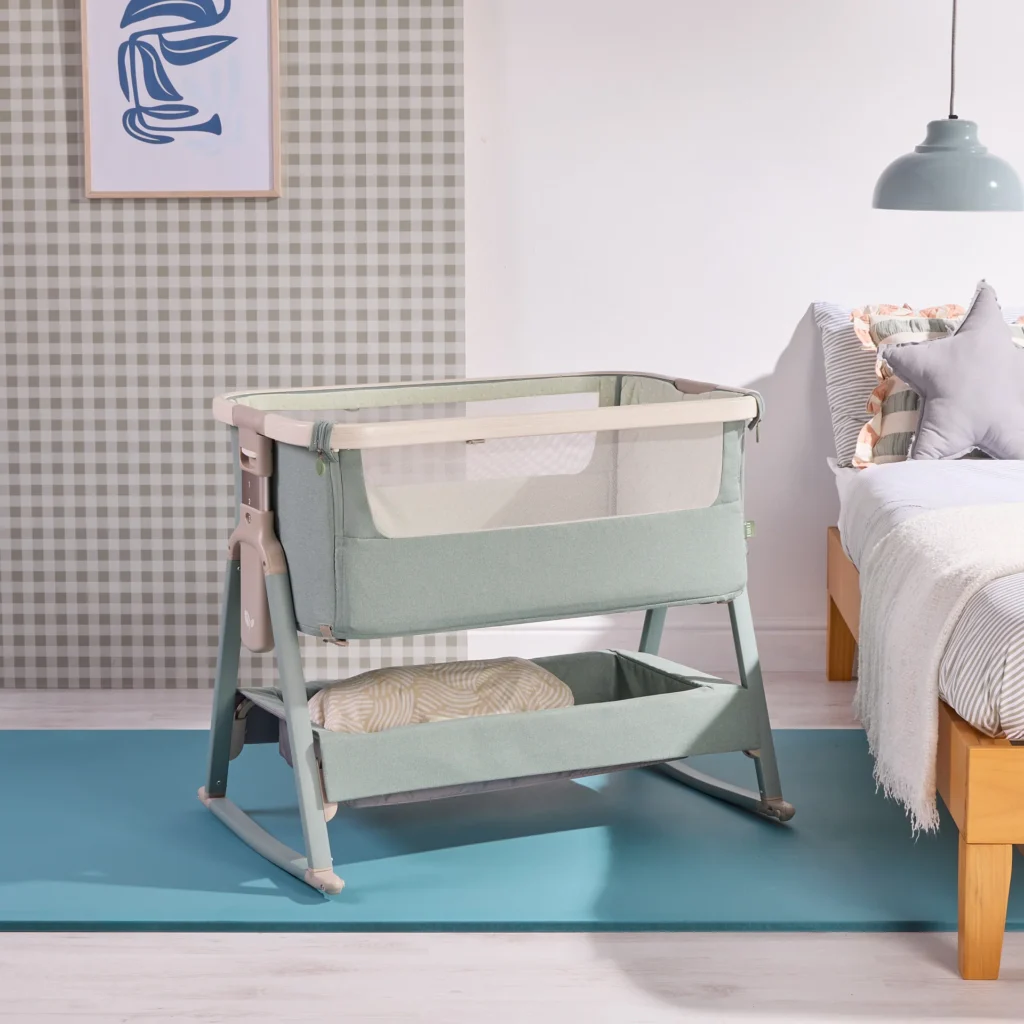 Tutti Bambini CoZee Air 2 mazuļu gultiņa krāsa Whitewash-Kelp