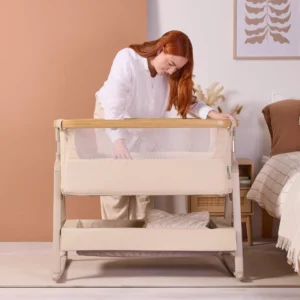 Tutti Bambini CoZee Air 2 mazuļu gultiņa krāsa Toasted Oak-Sand