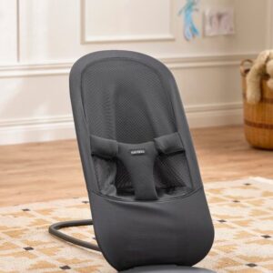 BabyBjorn BEGIN šūpuļkrēsls mazuļiem 0-9kg krāsa Airy Soft Mesh Dark Grey