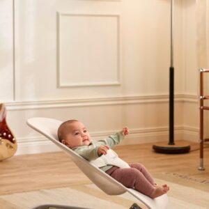 BabyBjorn BEGIN šūpuļkrēsls mazuļiem 0-9kg krāsa Airy Soft Mesh Cream