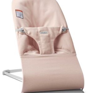 BabyBjorn BLISS šūpuļkrēsls mazuļiem 0-13kg krāsa Light Pink Melange Woven