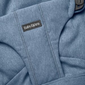 BabyBjorn BLISS šūpuļkrēsls mazuļiem 0-13kg krāsa Blue Melange Woven (Kopija)