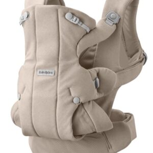 BabyBjorn HOLD ergosoma mazuļiem 0-18mēn. krāsa Sand Grey Brushed Woven