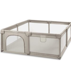 Kidwell FANKO XXL bērnu rotaļu manēža 202x182cm krāsa Beige