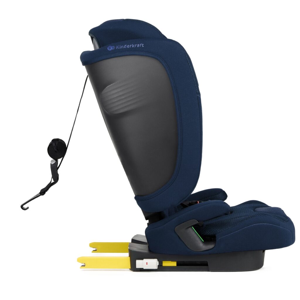 Kinderkraft Fix2Go I-Size salokāms autokrēsliņš bērniem 76-150cm krāsa Navy
