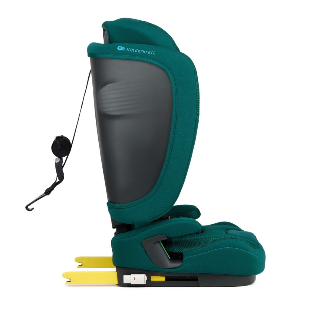 Kinderkraft Fix2Go I-Size salokāms autokrēsliņš bērniem 76-150cm krāsa Green