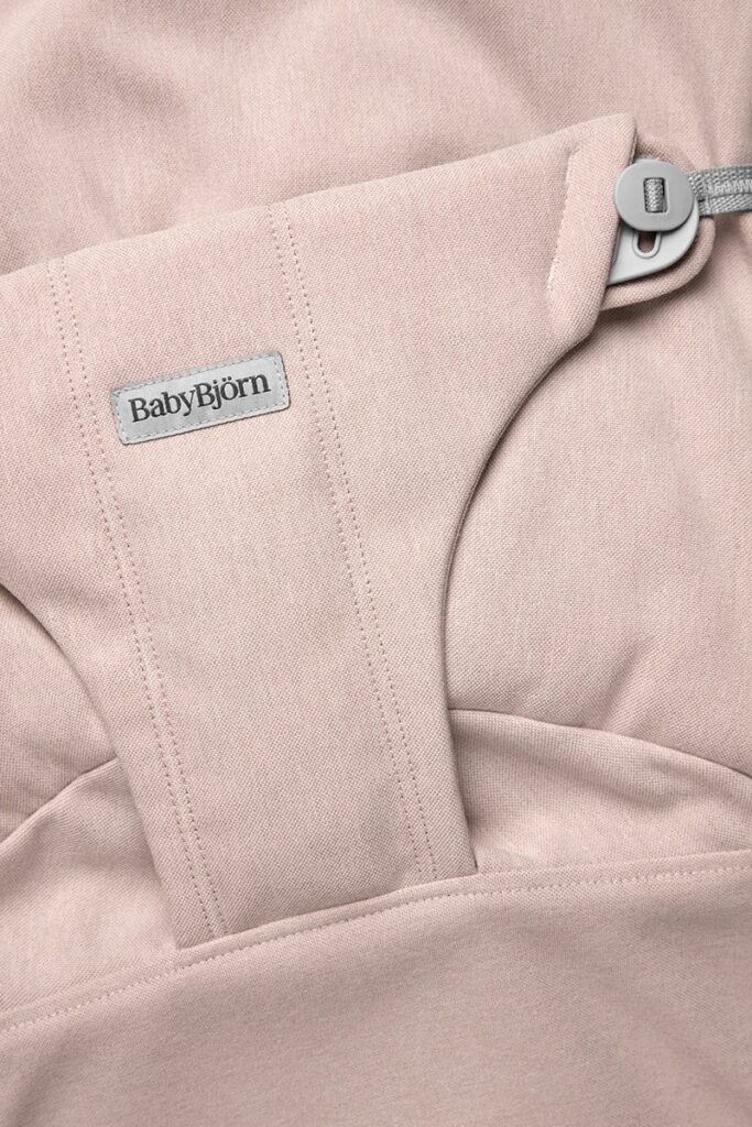 BabyBjorn BLISS šūpuļkrēsls mazuļiem 0-13kg krāsa Light Pink Melange Woven