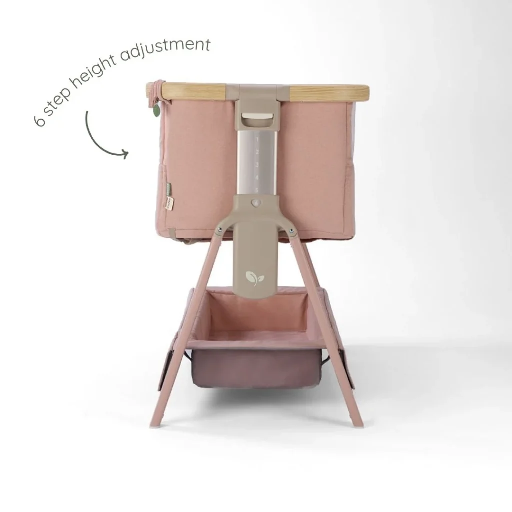 Tutti Bambini CoZee Air 2 mazuļu gultiņa krāsa Drifted Oak-Blush