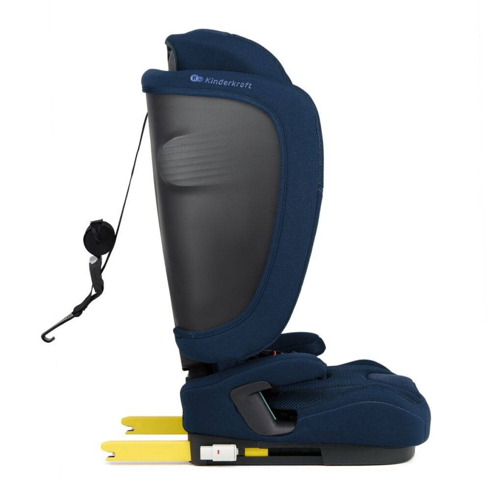 Kinderkraft Fix2Go I-Size salokāms autokrēsliņš bērniem 76-150cm krāsa Navy