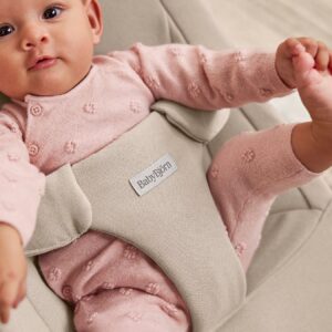 BabyBjorn BEGIN šūpuļkrēsls mazuļiem 0-9kg krāsa Sand Grey Brushed Woven